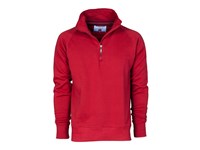 Trendy sweater korte rits merk Payper model Miama + , raglan mouw, 300 gr.